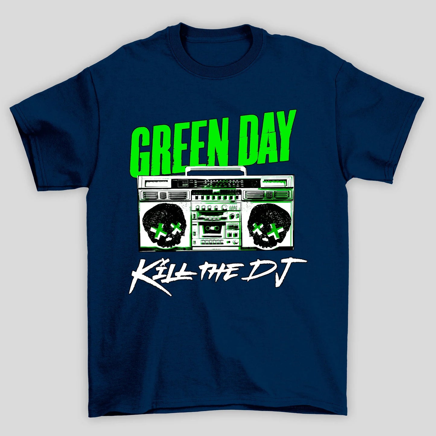 Camiseta Básica Kill The Dj Radio Green Day