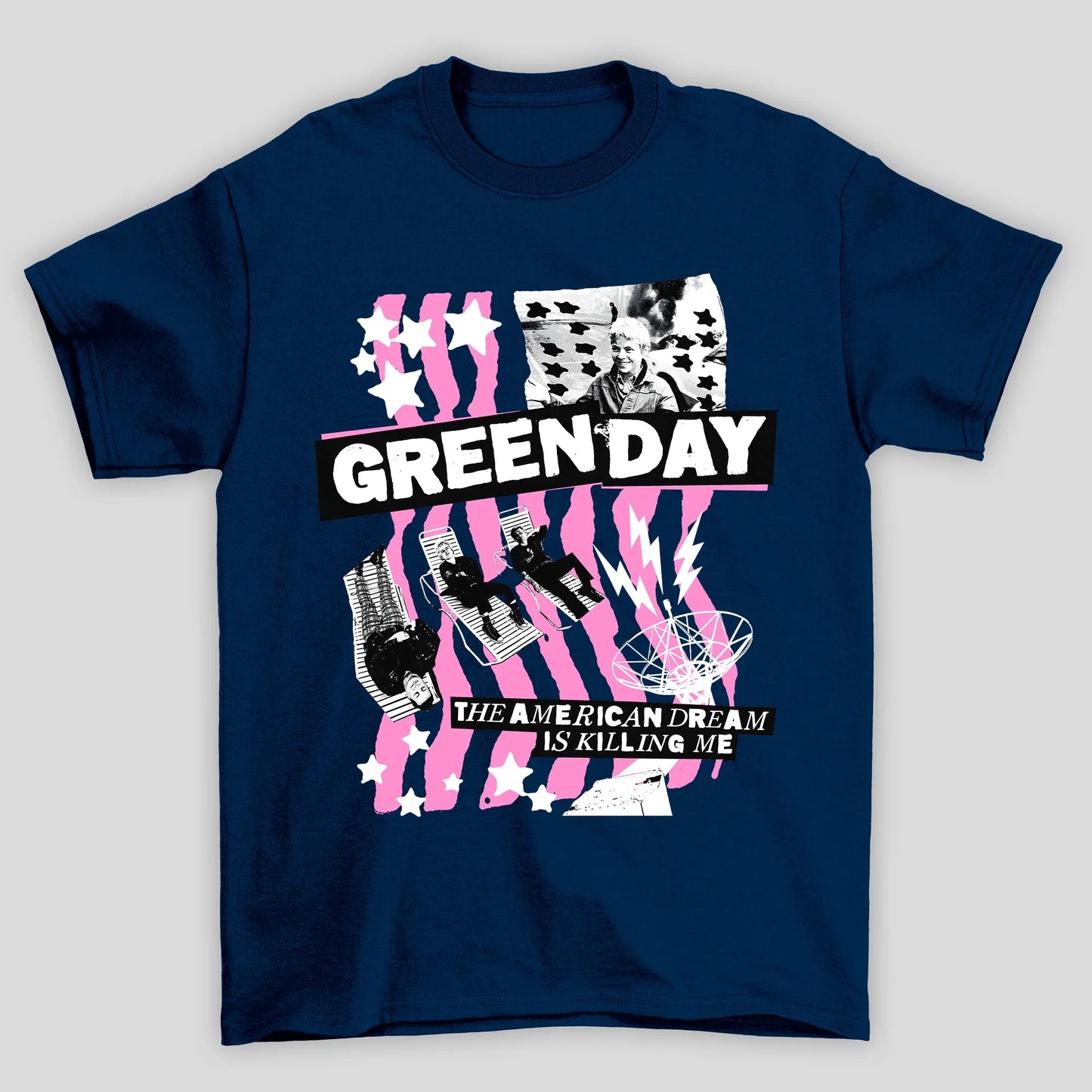 Camiseta Básica The American Dream Green Day