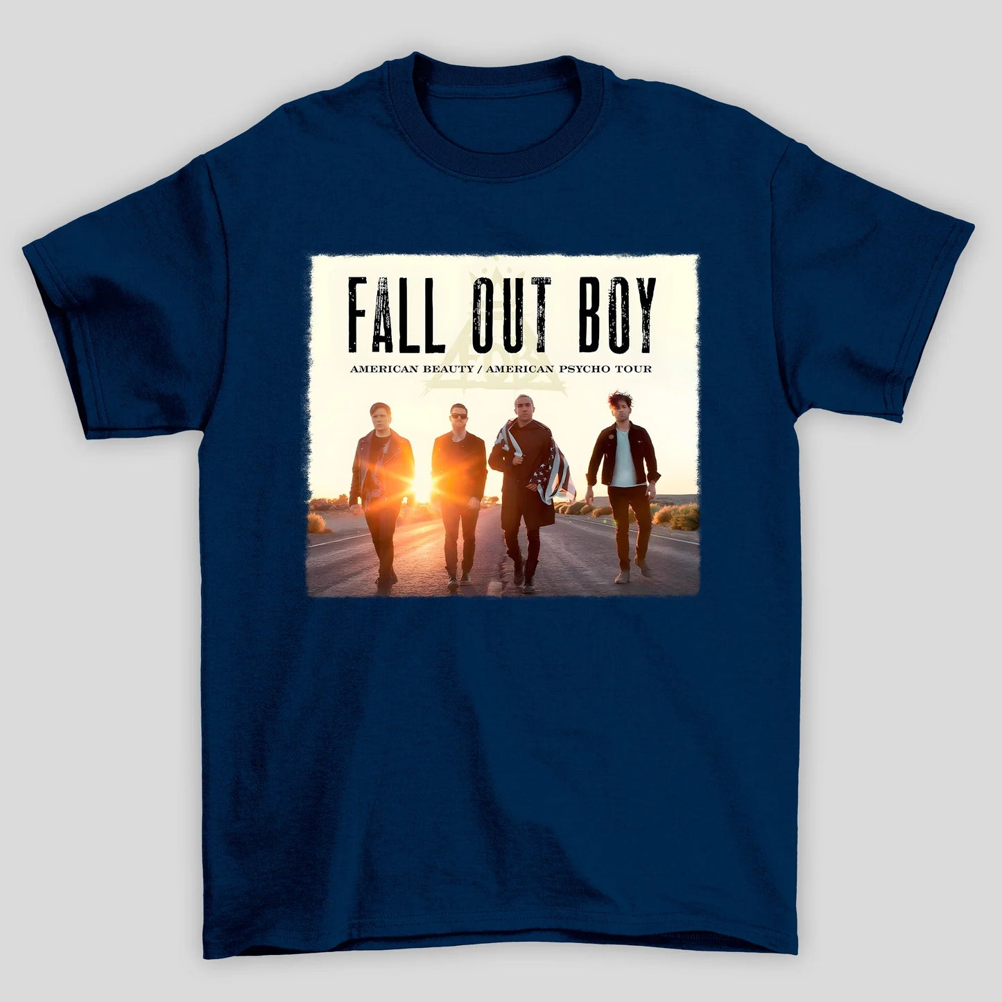 Camiseta Básica American Beauty Fall Out Boy
