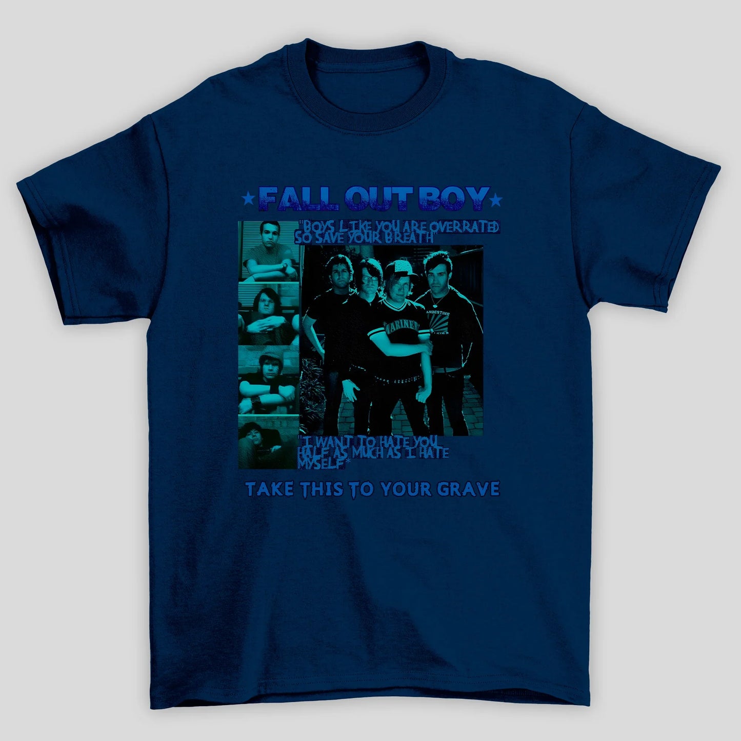 Camiseta Básica Take This To Your Grave Fall Out Boy