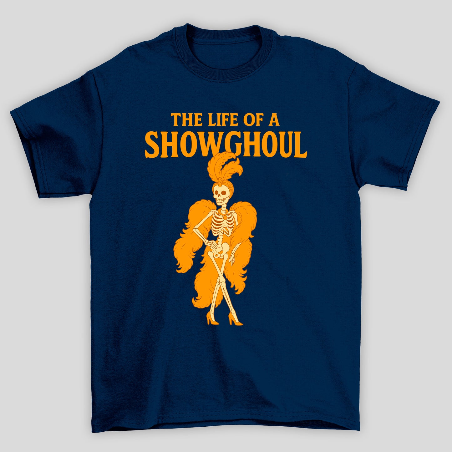 Camiseta Básica Taylor Swift Showghoul Esqueleto Halloween