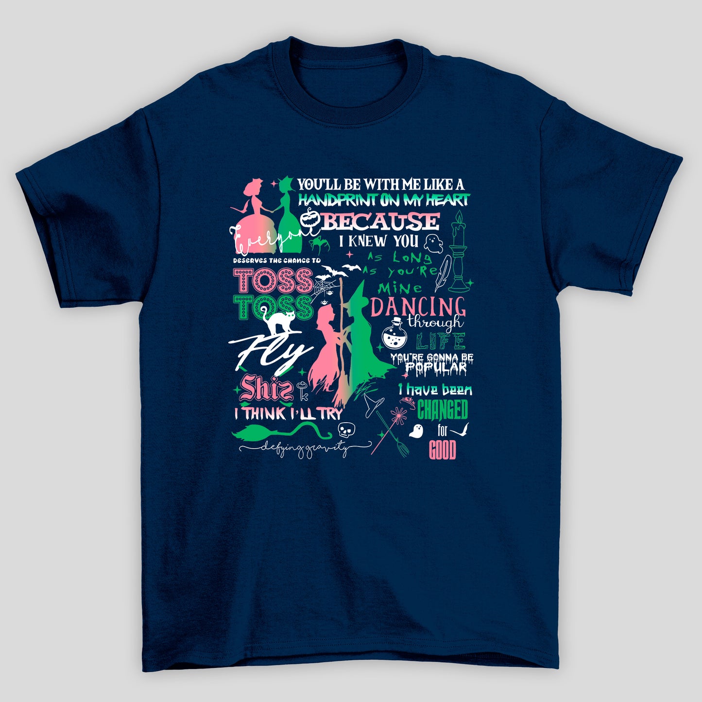 Camiseta Básica Wicked Letters