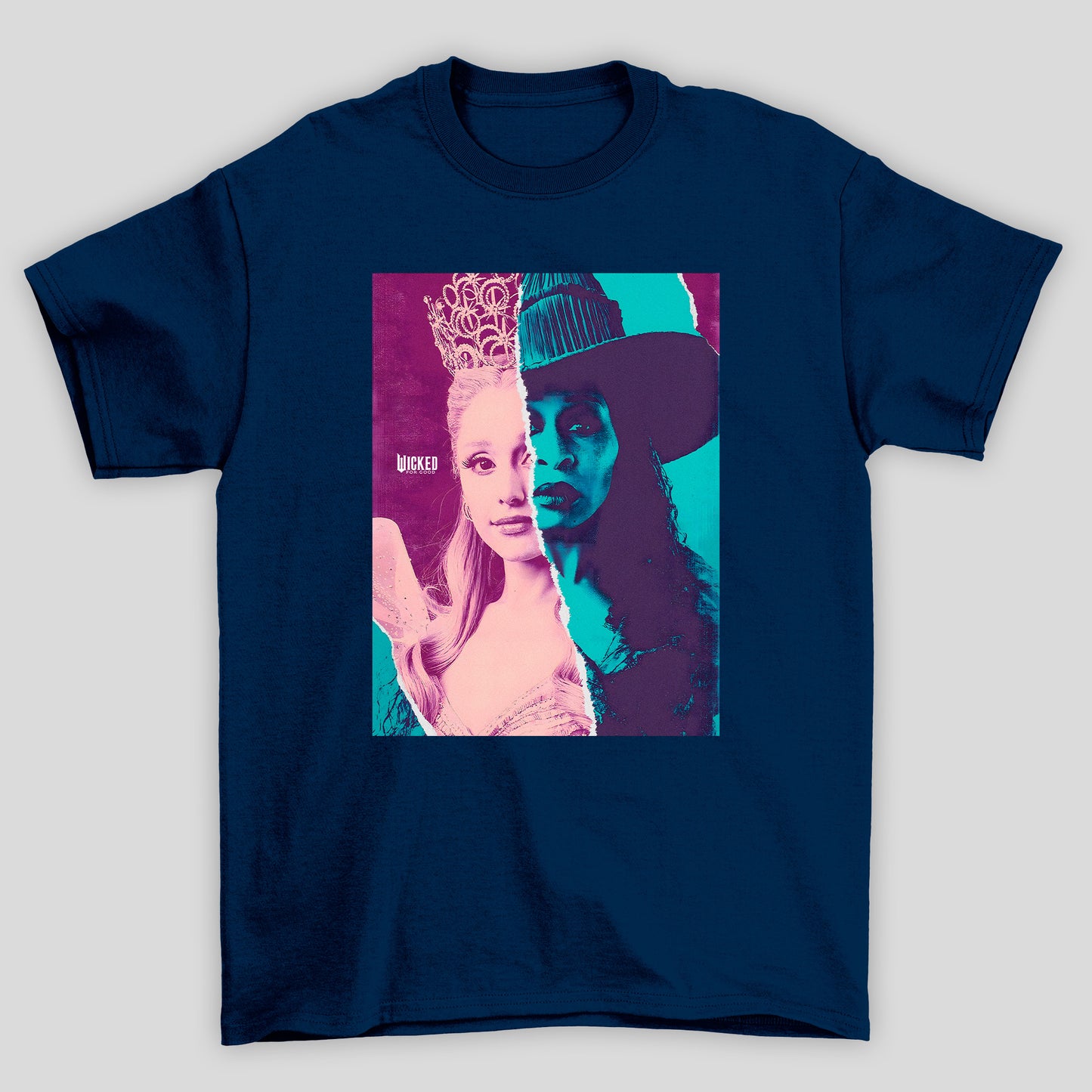 Camiseta Básica Wicked Bruxas Papel Rasgado