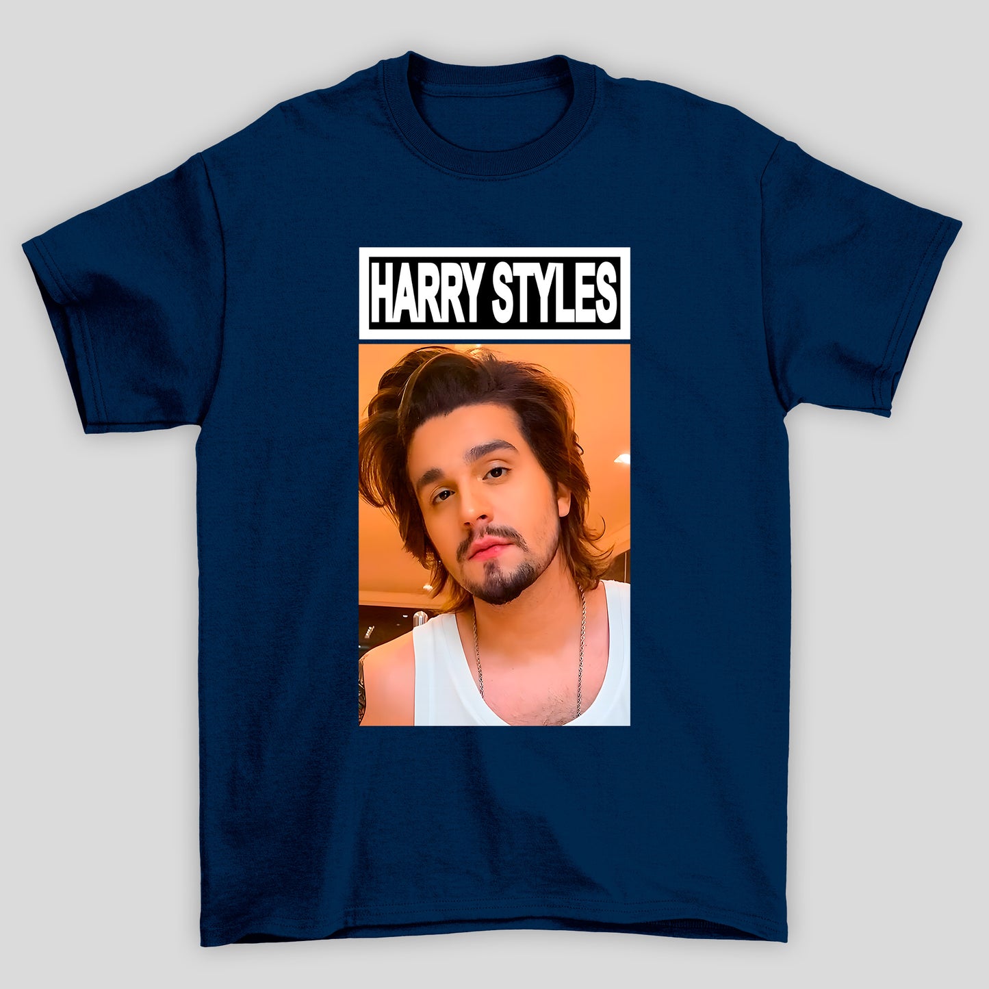 Camiseta Básica Harry Styles Meme