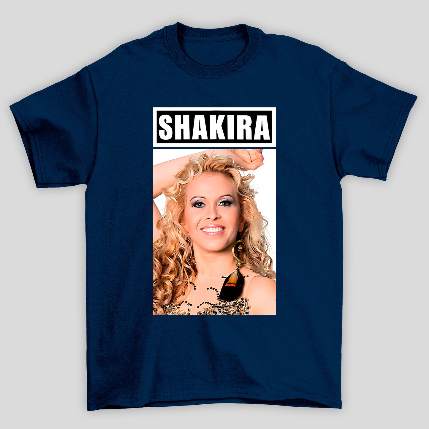 Camiseta Básica Shakira Meme