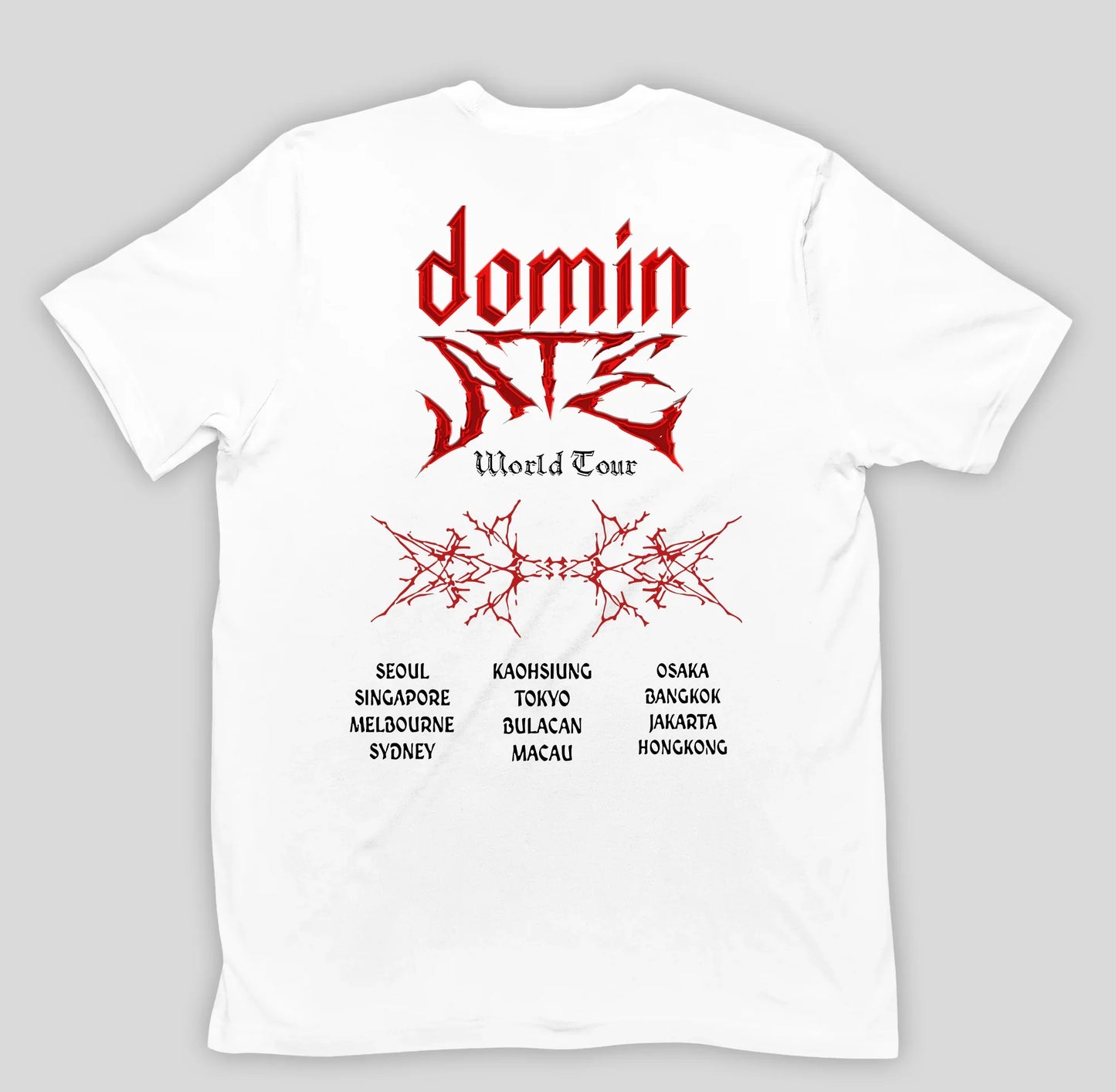 Camiseta Básica Stray Kids Dominate Tour