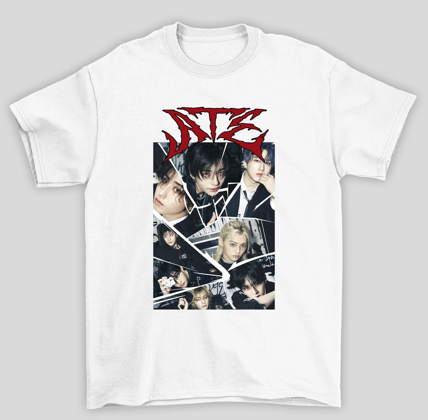 Camiseta Básica Stray Kids Ate Collage