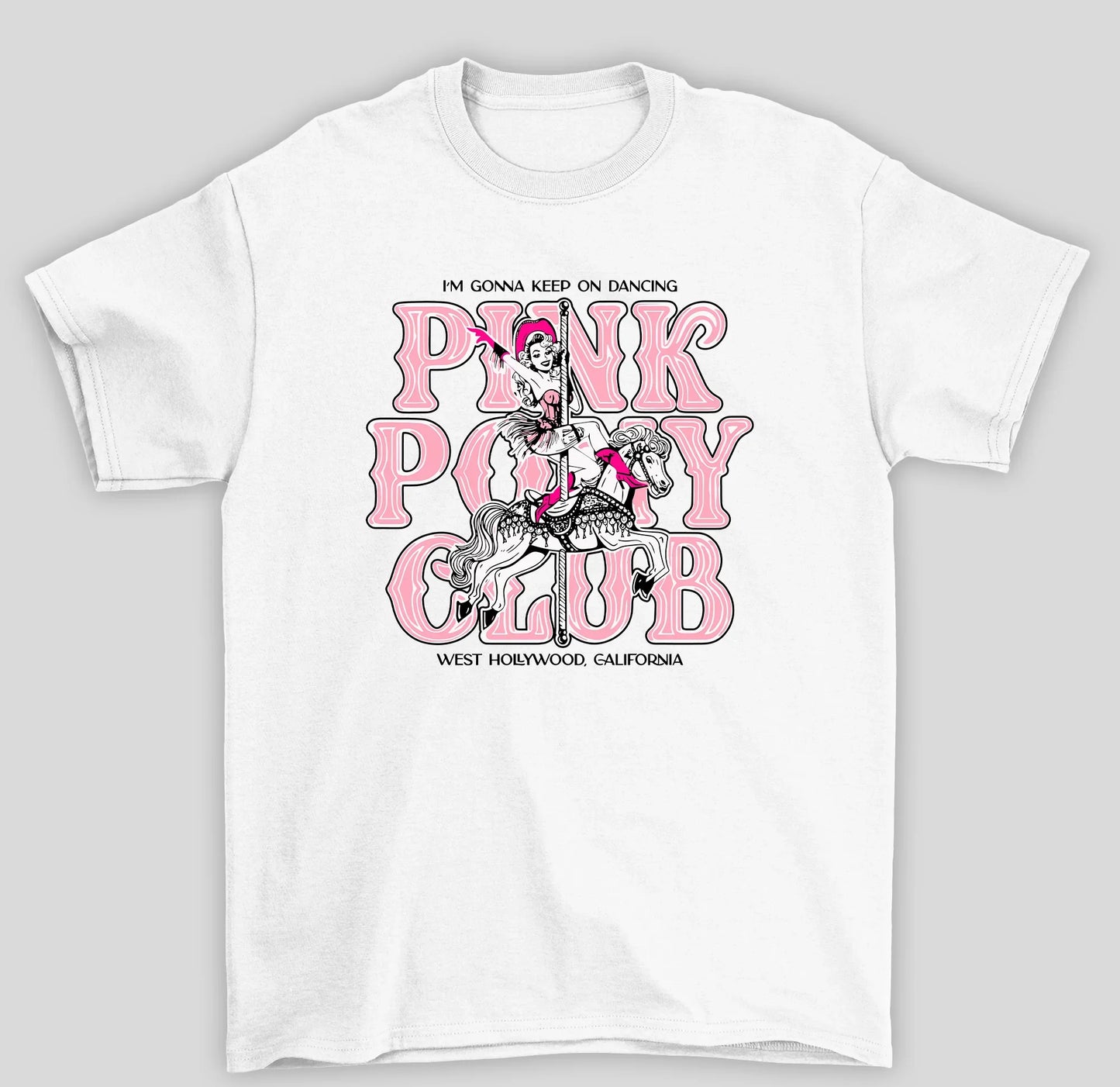Camiseta Básica Chappell Roan Pink Poney Club