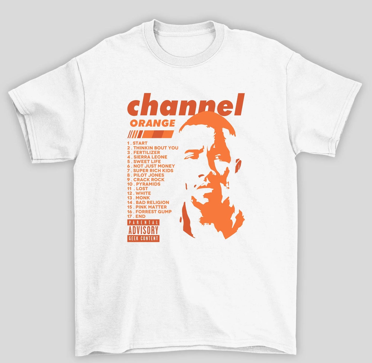 Camiseta Básica Frank Ocean Orange