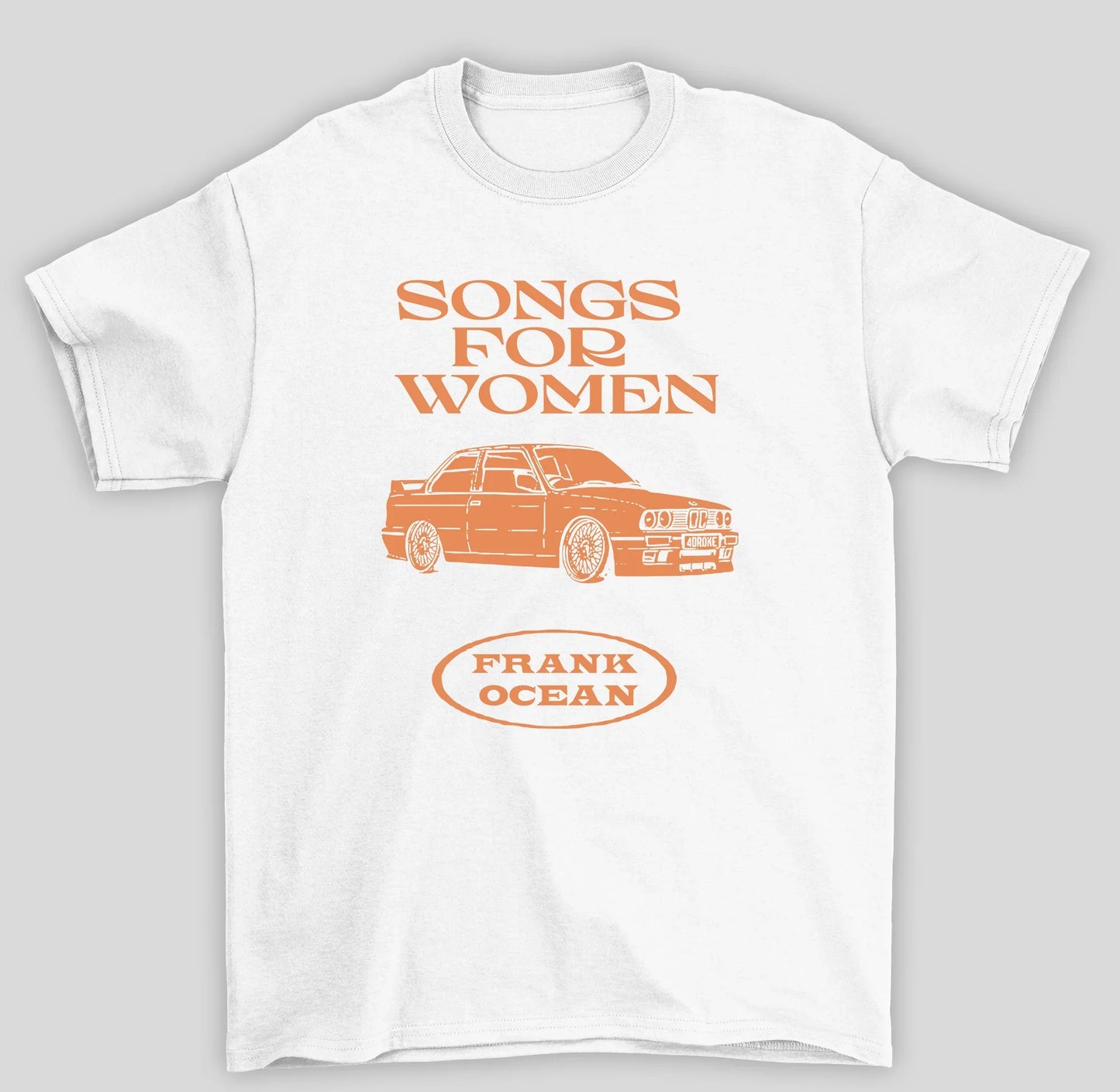 Camiseta Básica Frank Ocean Songs For Women