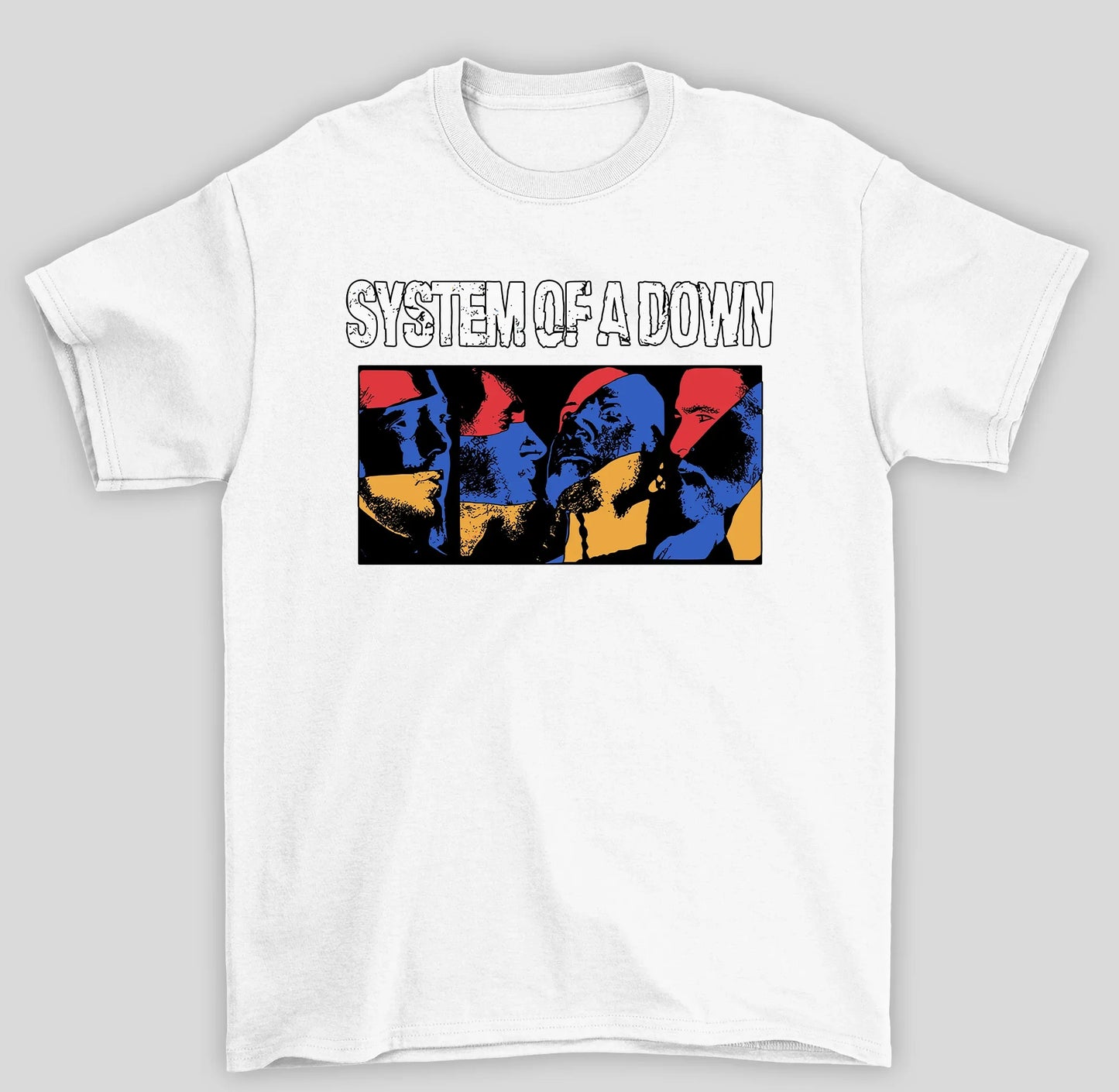 Camiseta Básica System Of A Down S.O.A.D