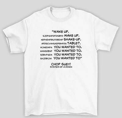 Camiseta Básica System Of A Down Wake Up