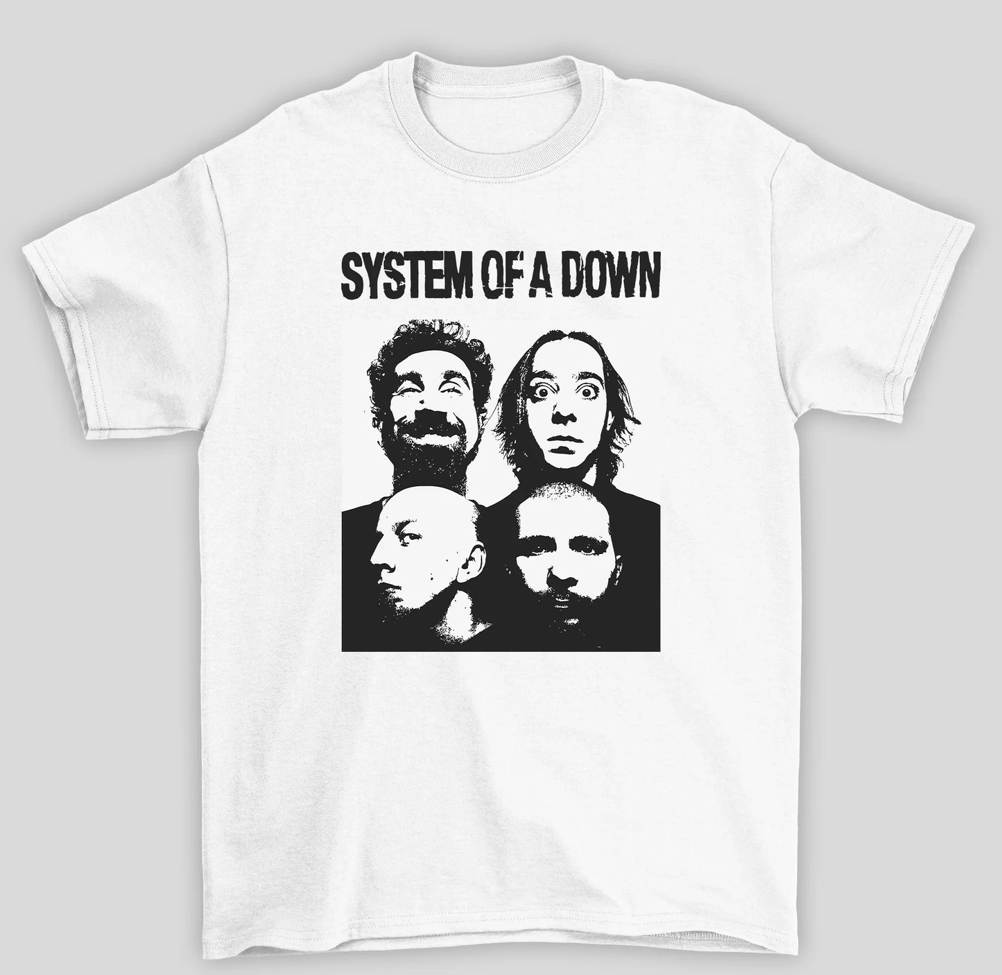 Camiseta Básica System Of A Down Band