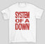 Camiseta Básica System Of A Down Red