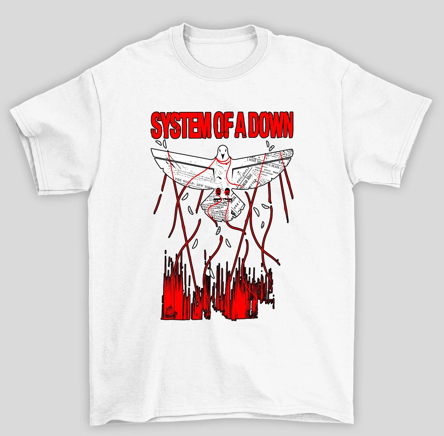 Camiseta Básica System Of A Down Dove