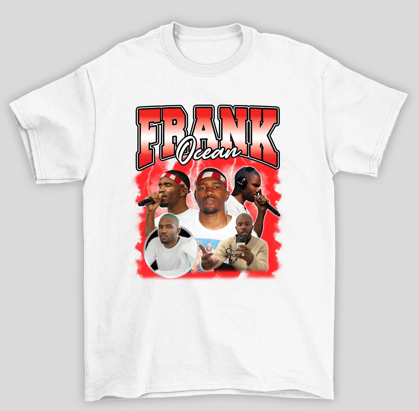 Camiseta Básica Frank Ocean Collage