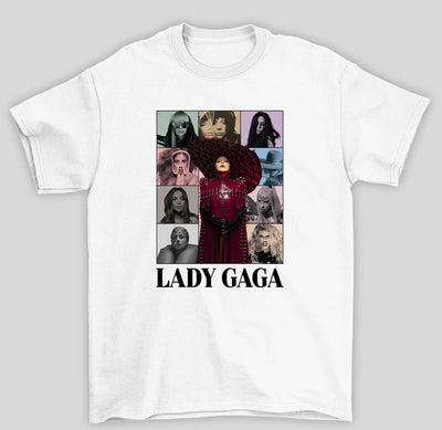 Camiseta Básica Lady Gaga The Eras