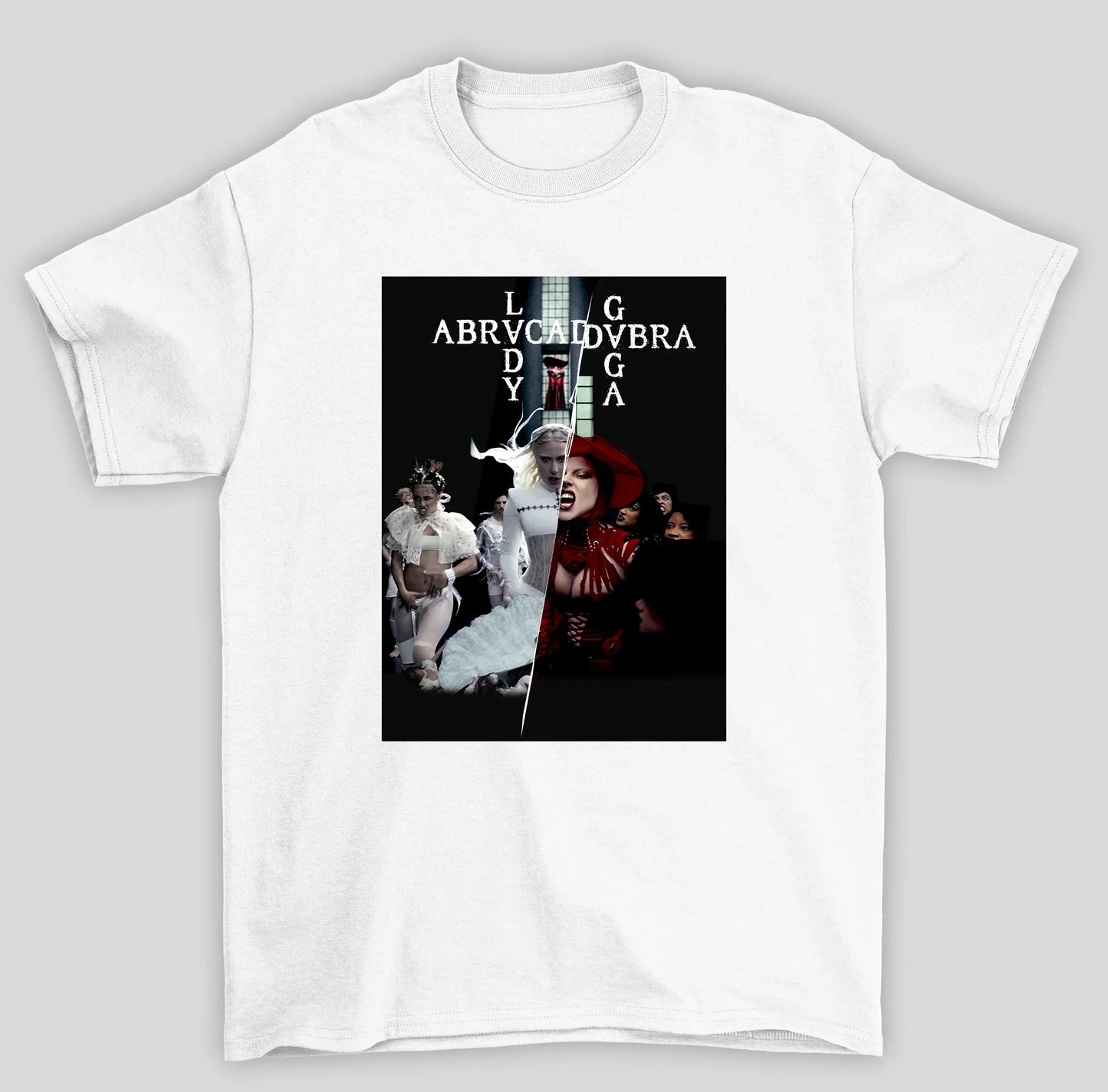 Camiseta Básica Lady Gaga Abracadabra MV