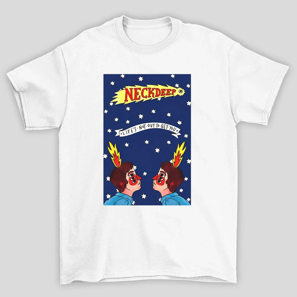 Camiseta Básica Neck Deep LNOTGY