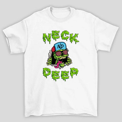 Camiseta Básica Neck Deep Zombie