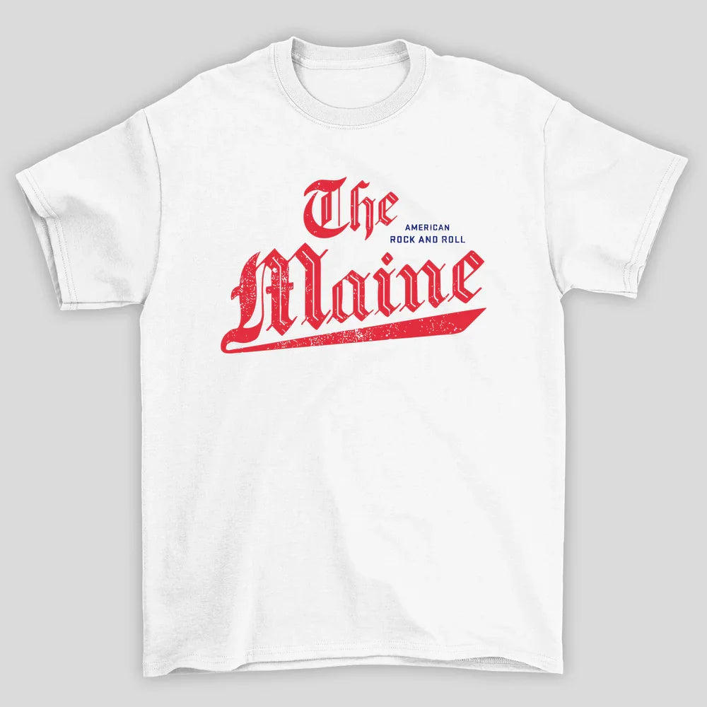 Camiseta Básica The Maine American Rock And Roll
