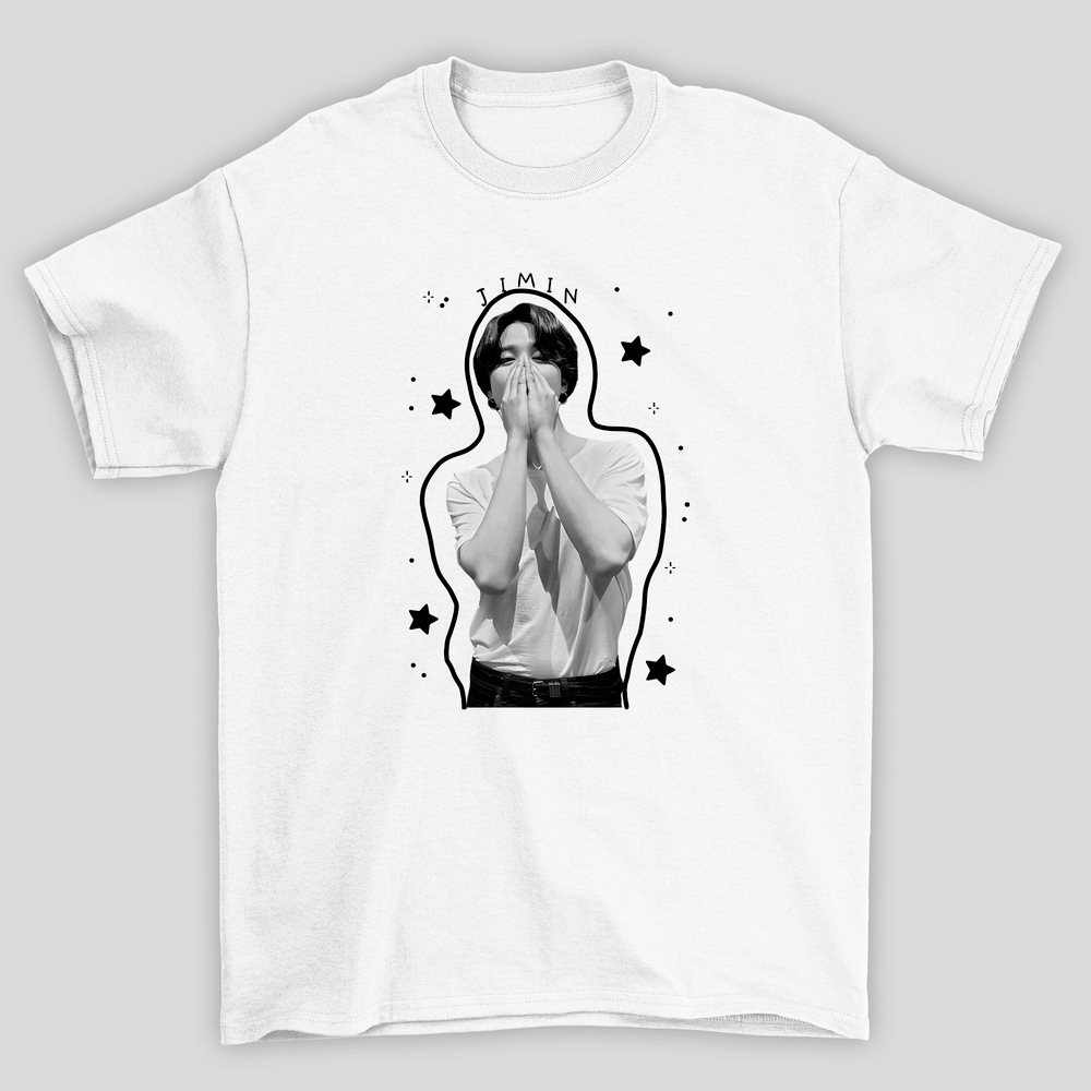 Camiseta Básica Jimin BTS Stars