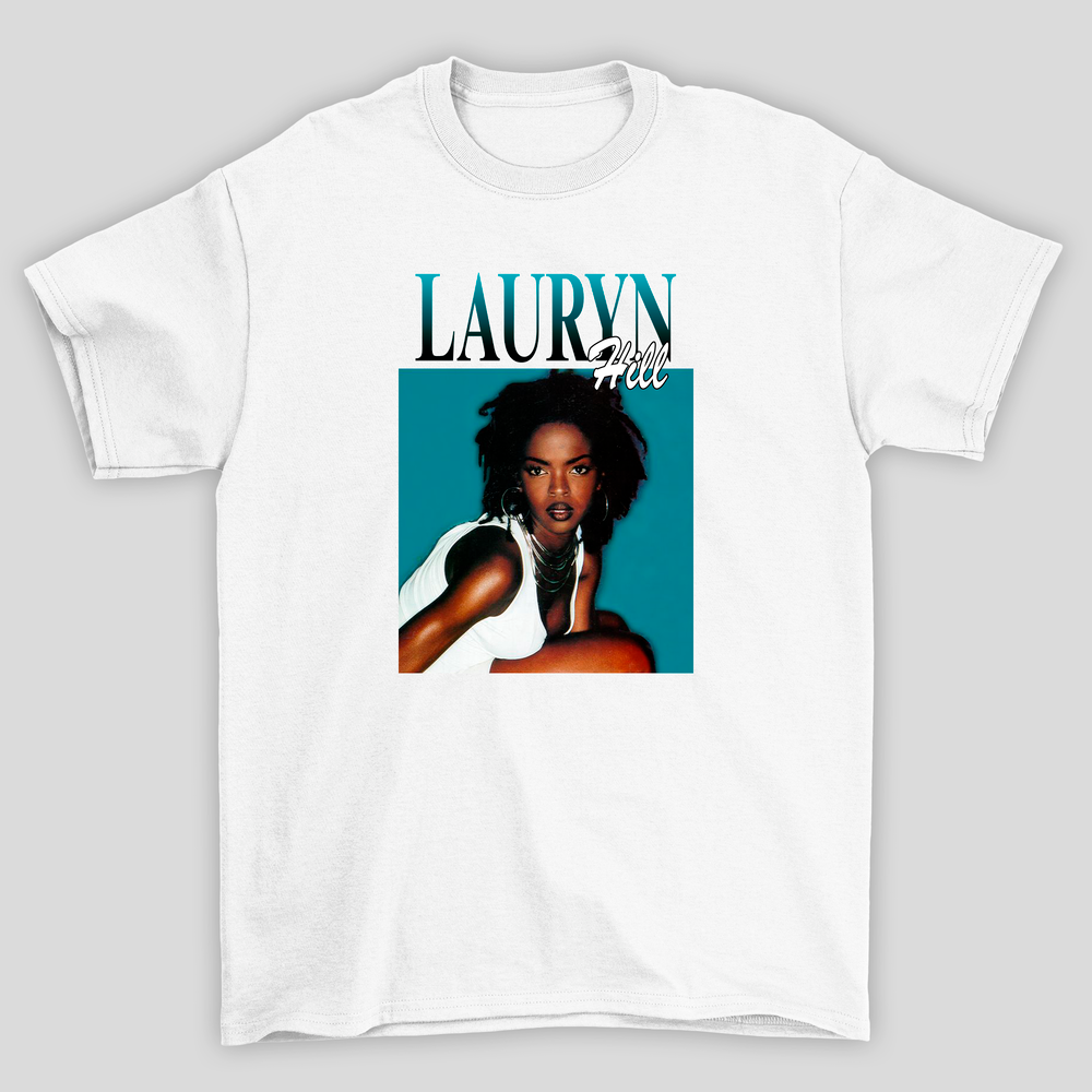 Camiseta Básica Lauryn Hill Vintage