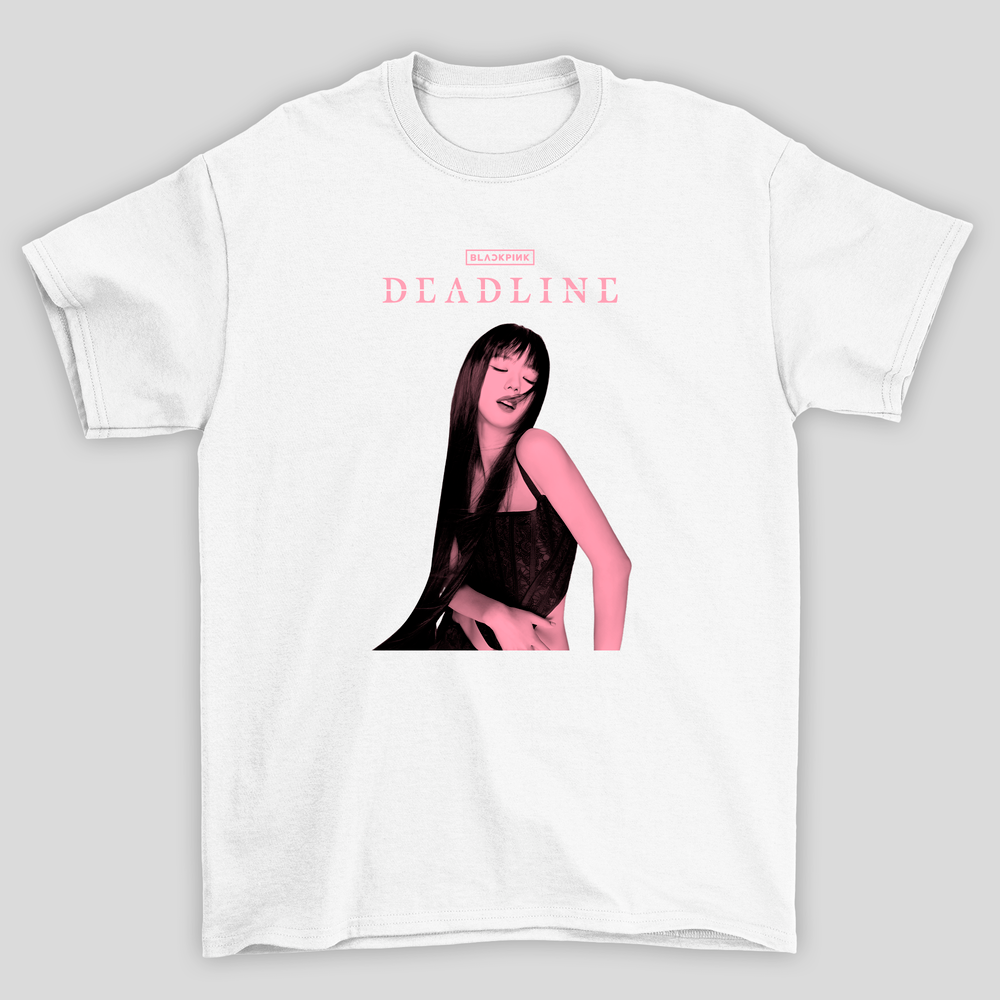 Camiseta Básica Blackpink Deadline Jisoo