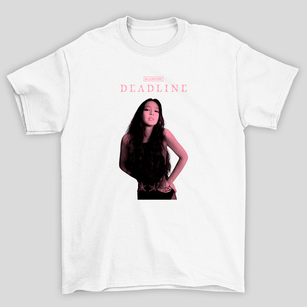 Camiseta Básica Blackpink Deadline Jennie
