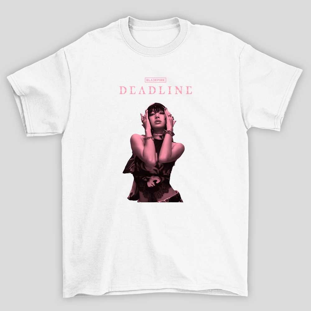 Camiseta Básica Blackpink Deadline Lisa