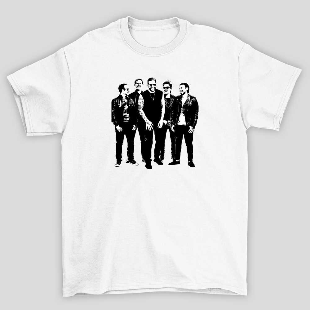 Camiseta Básica Avenged Sevenfold Smiling