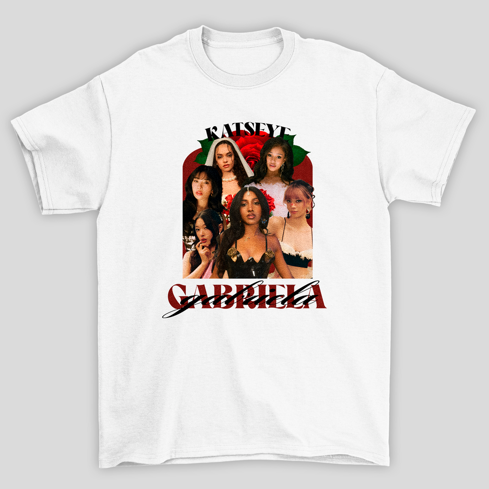 Camiseta Básica Katseye Gabriela Roses