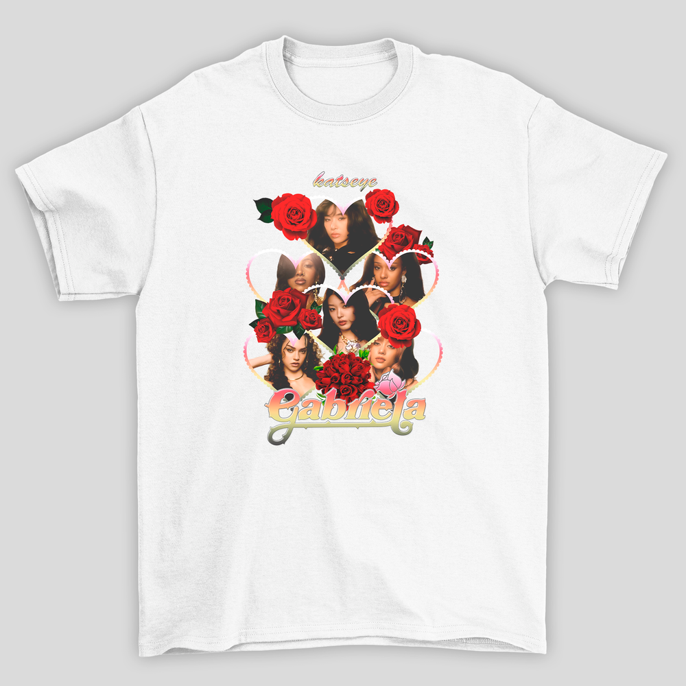 Camiseta Básica Katseye Hearts