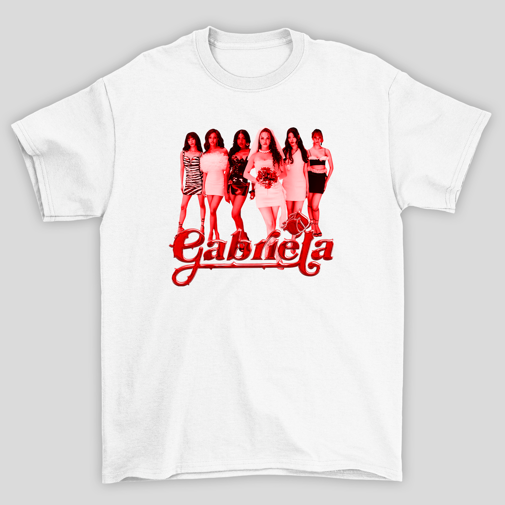 Camiseta Básica Katseye Red