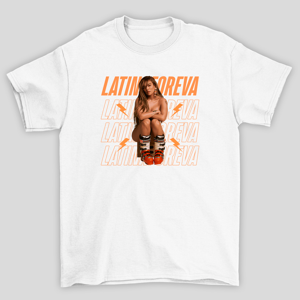 Camiseta Básica Unissex Karol G Latina 4EVA