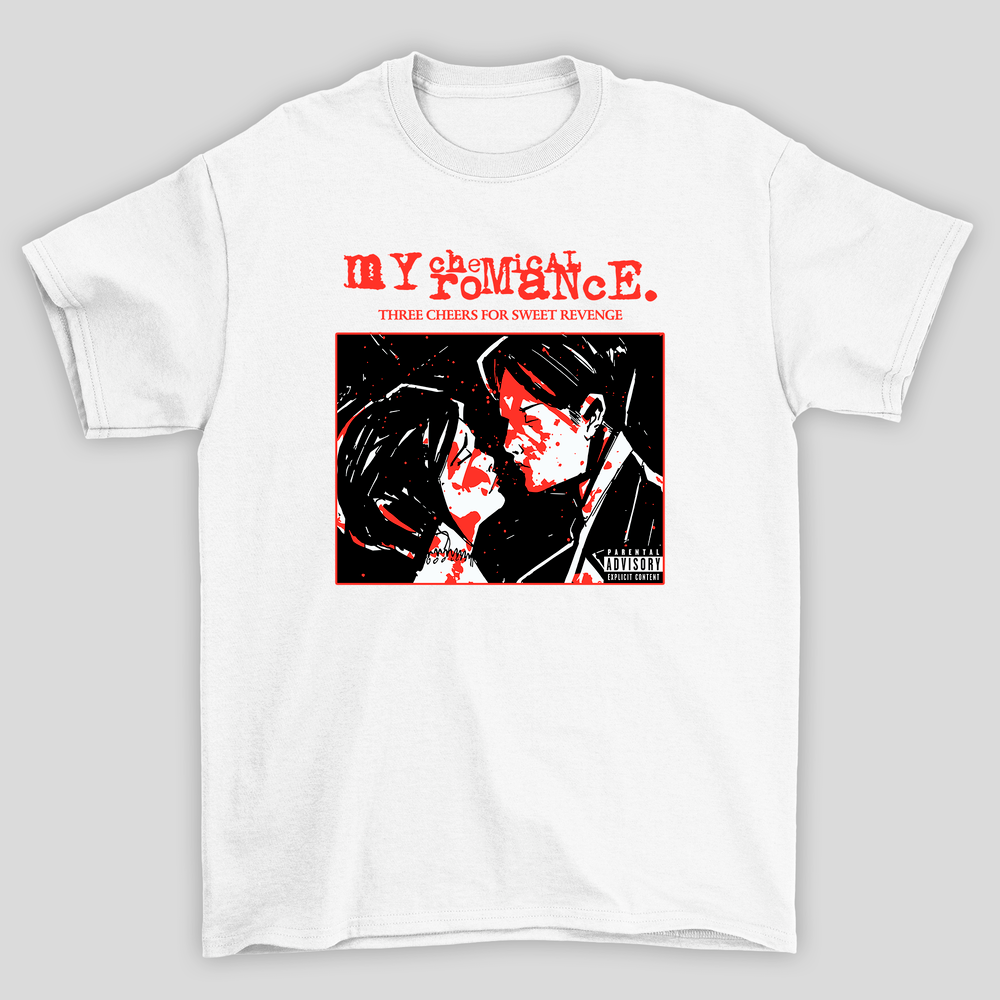Camiseta Básica My Chemical Romance Three Cheers