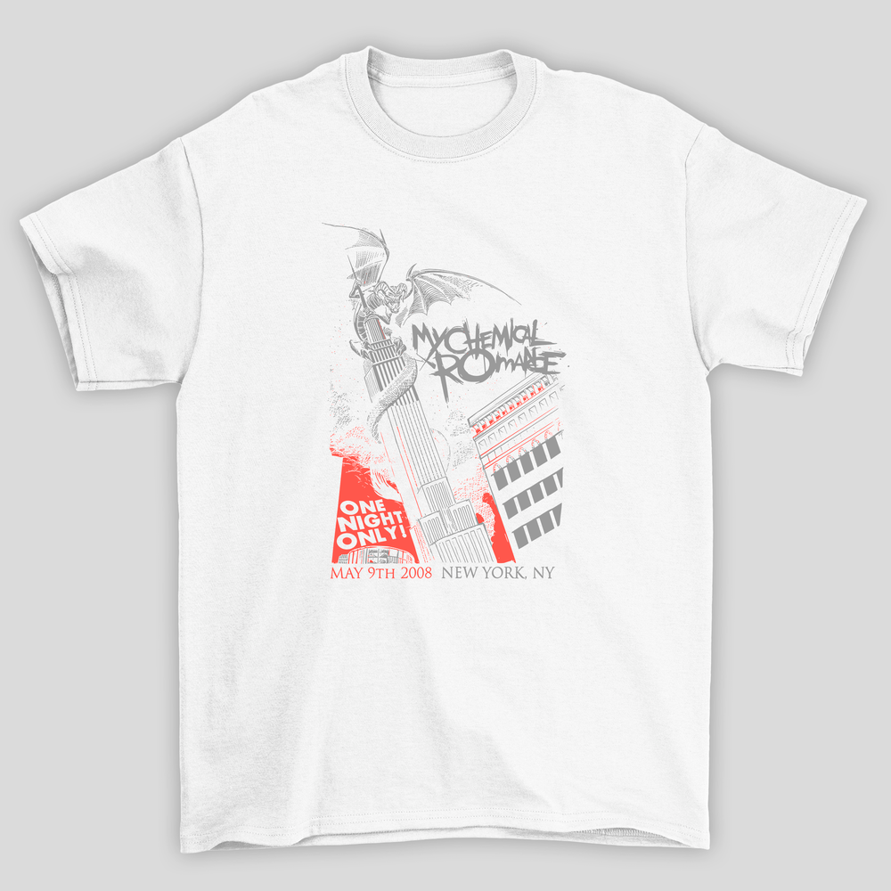 Camiseta Básica My Chemical Romance One Night Only
