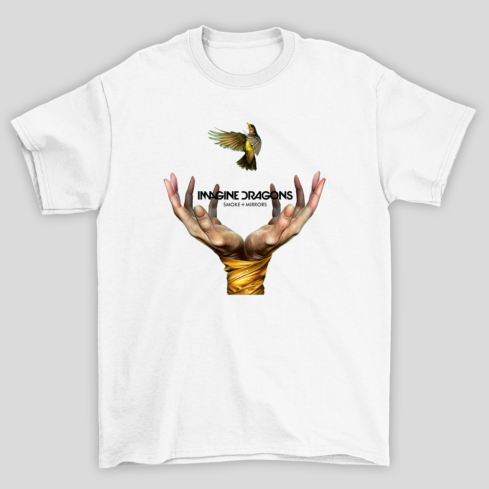 Camiseta Básica Imagine Dragons Smoke Mirros