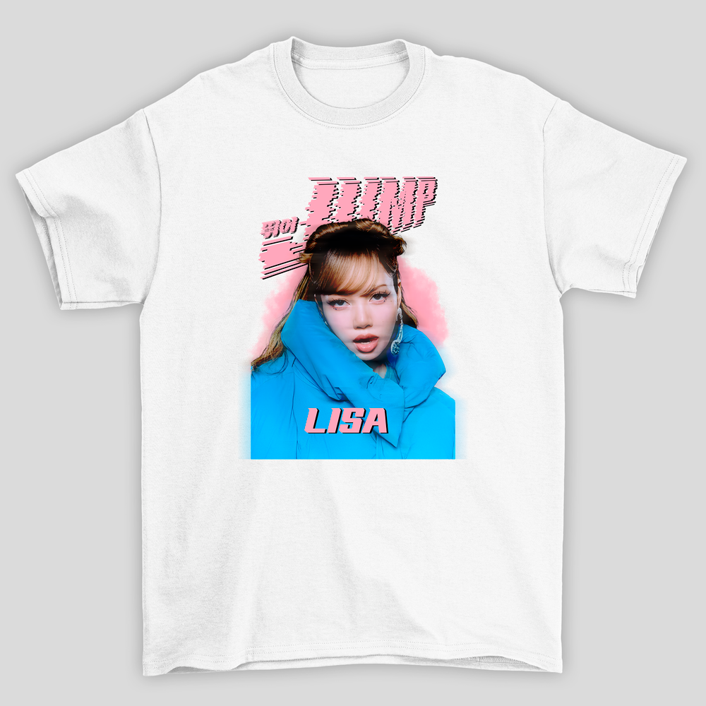 Camiseta Básica Blackpink Jump Lisa
