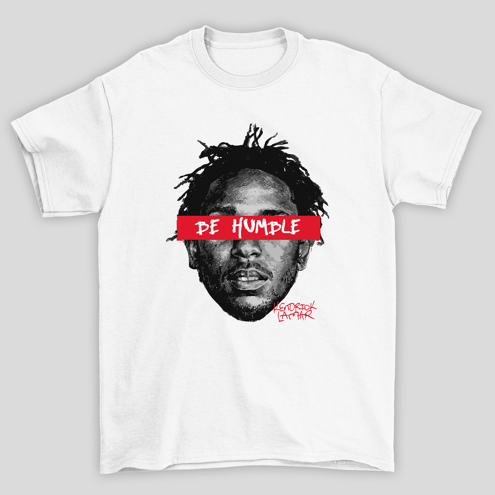 Camiseta Básica Kendrick Lamar Be Humble