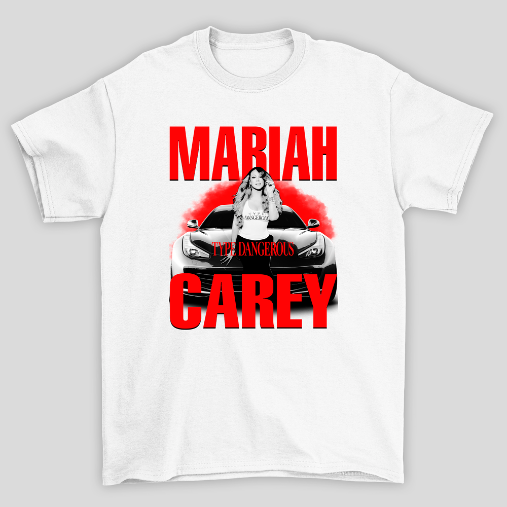 Camiseta Básics Mariah Carey Type Dangerous Car