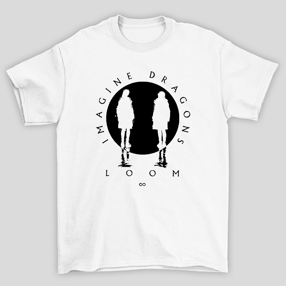Camiseta Básica Imagine Dragons Loom Silhuetas