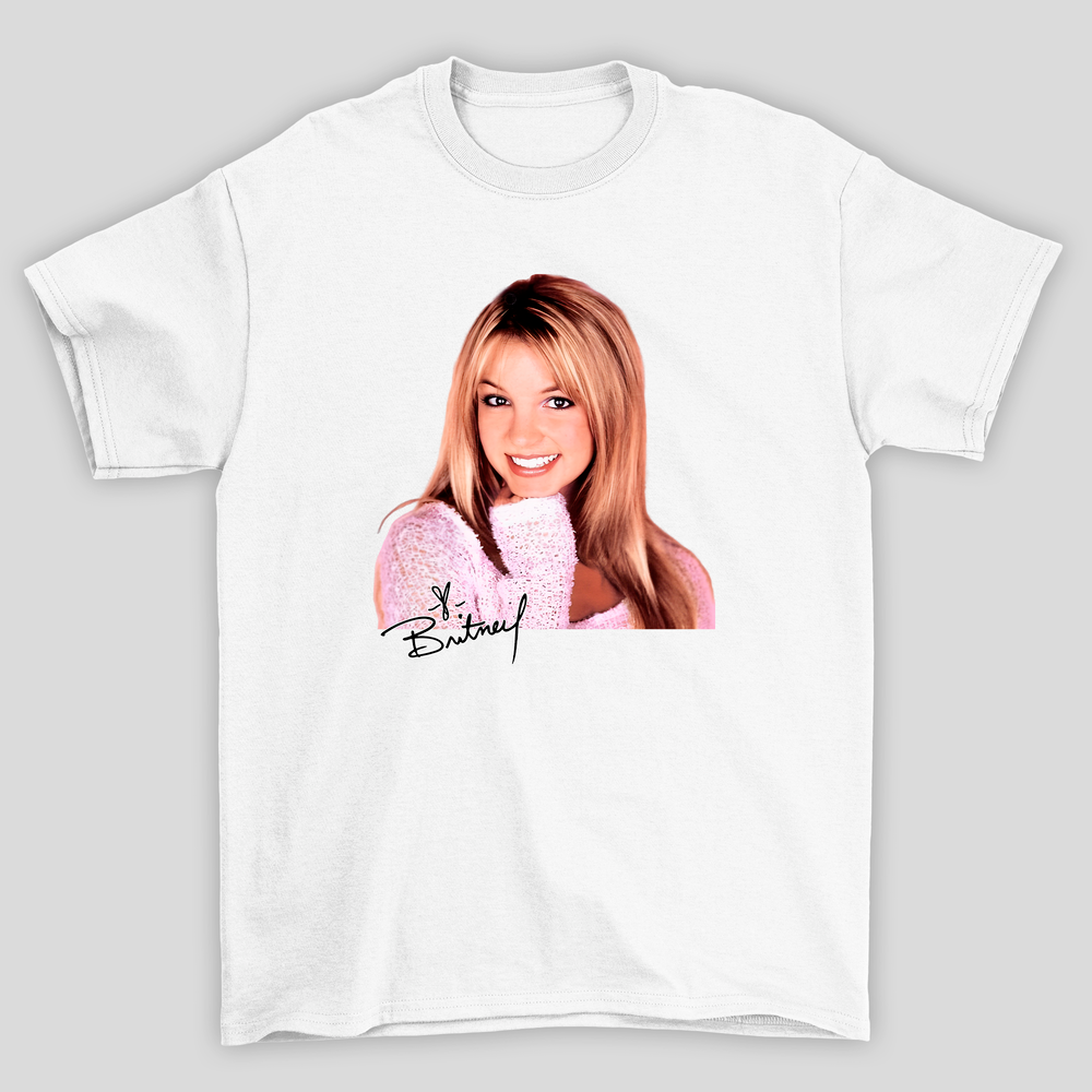 Camiseta Básica Britney Spears Cute