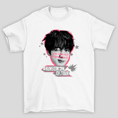 Camiseta Básica BTS Jin #Runseokjin