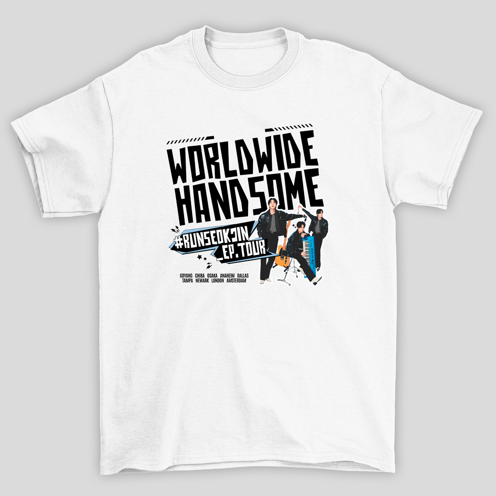 Camiseta Basica BTS Jin Worldwide Handsome