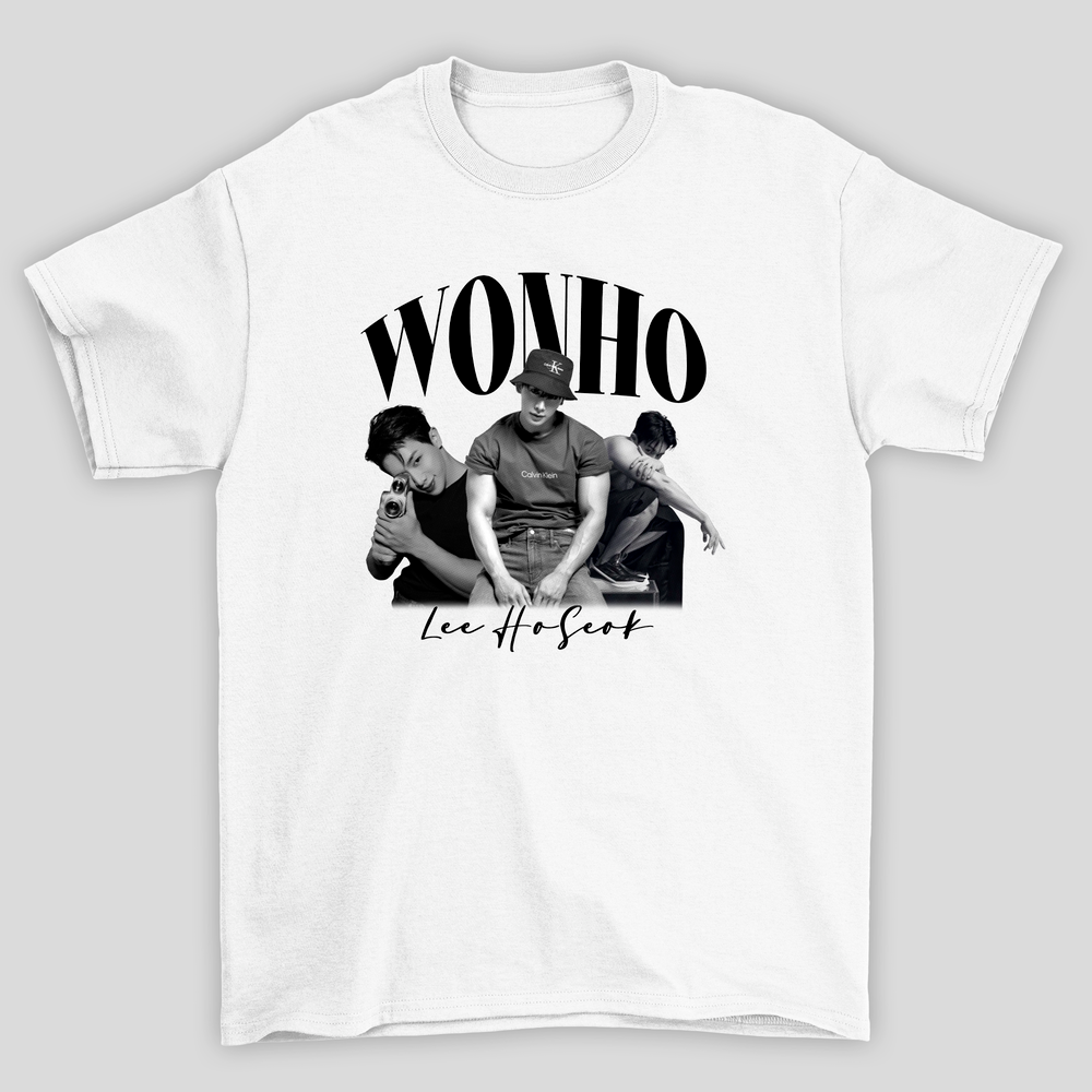 Camiseta Básica Wonho Lee Ho-Seok