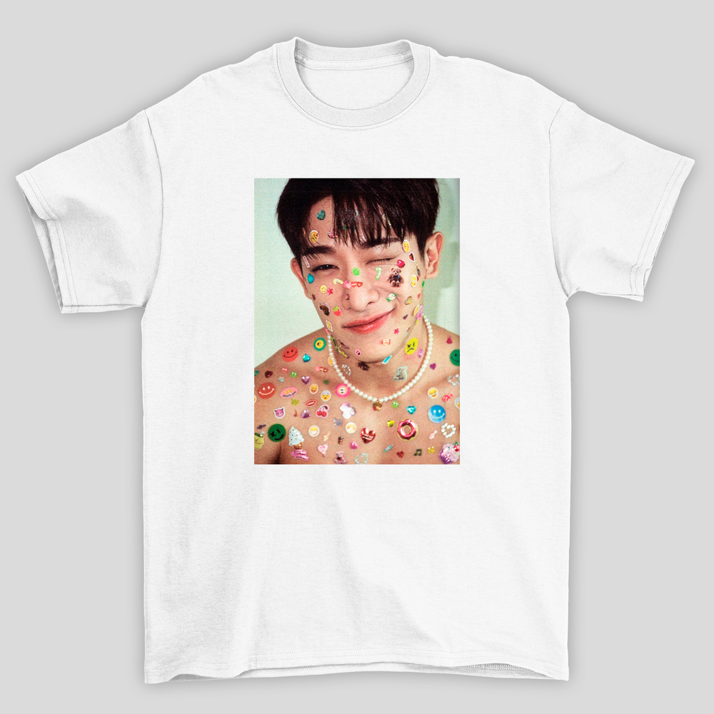Camiseta Básica Wonho Cute