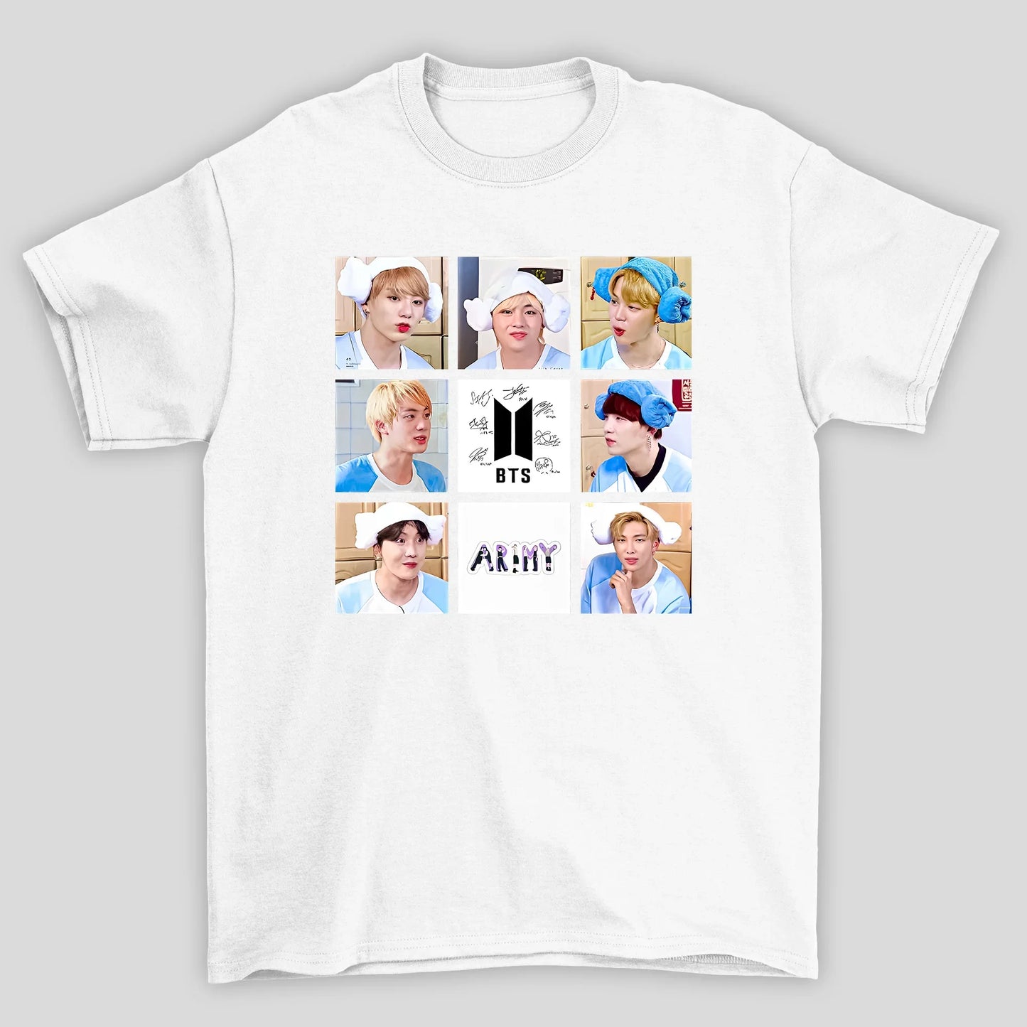 Camiseta Básica BTS Collab