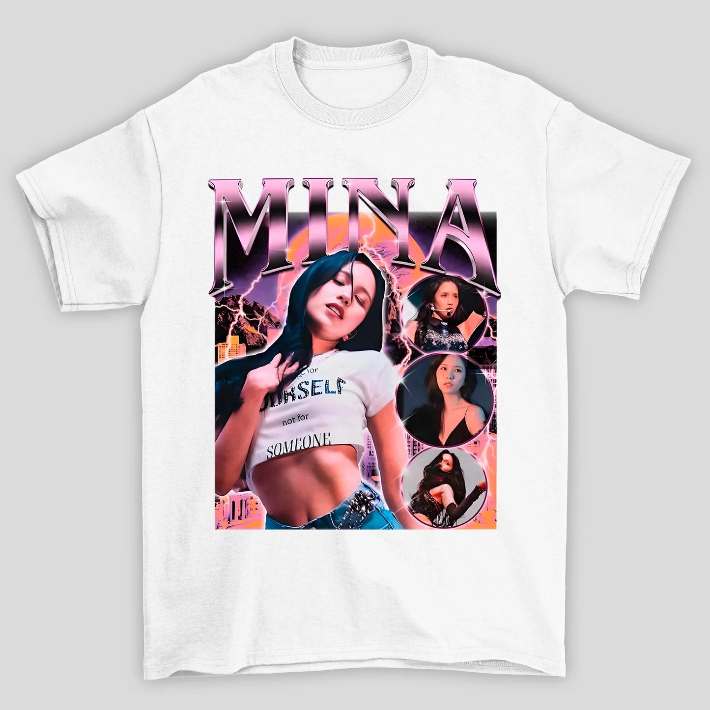Camiseta Básica Twice Mina K-pop