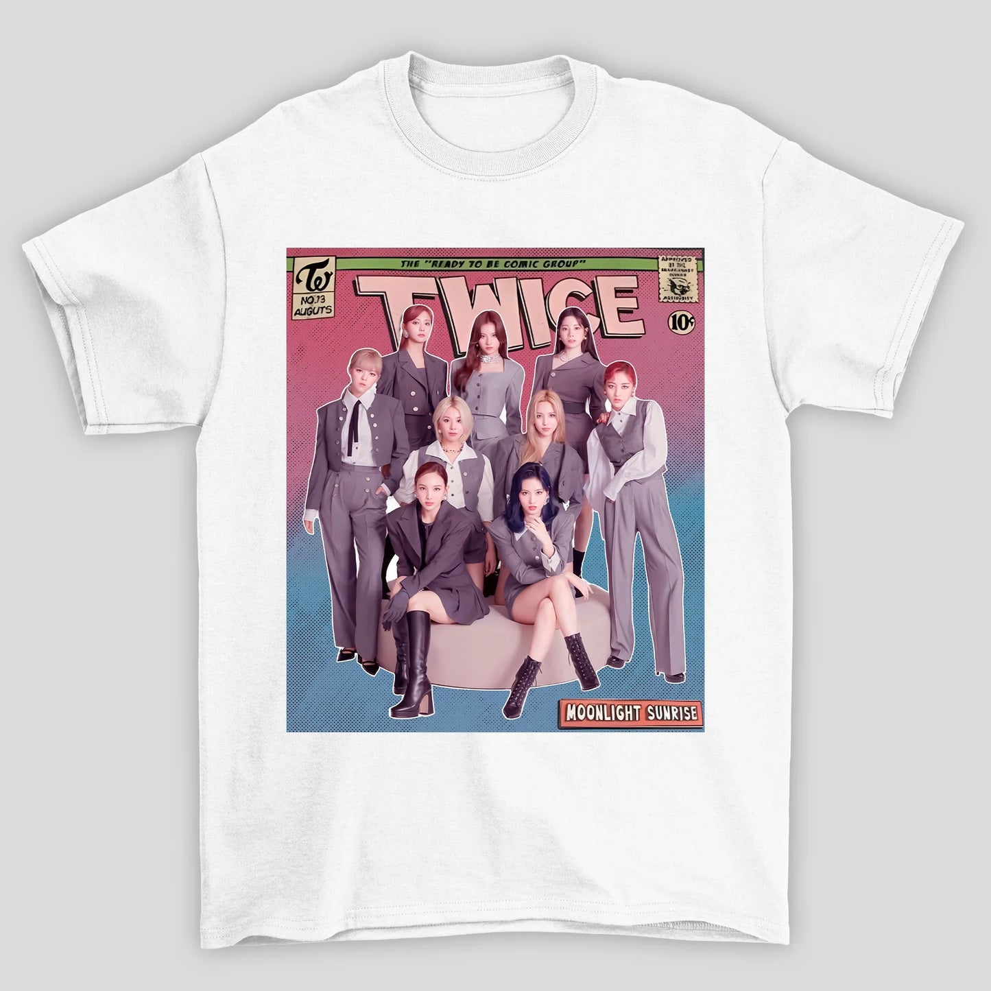 Camiseta Básica Twice Moonlight Sunrise